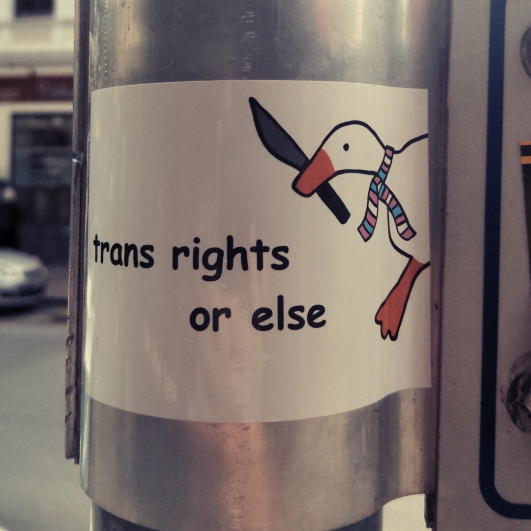 Trans rights or else