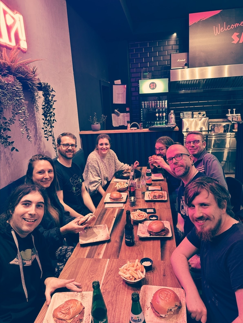Die lustige Truppe von Aachen Vegan.